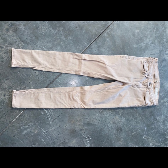 rag & bone Denim - Rag & bone nude skinny jeans. So soft.